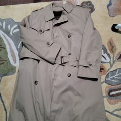 Trench Coat With Wool Inner 