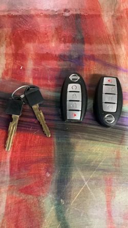 Nissan 4-button smart proximity key fob