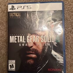 Metal Gear Solid Snake Eater PS5