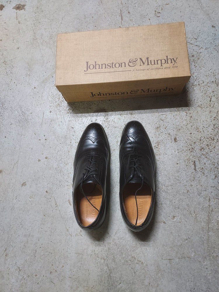Johnston & Murphy Men's Dress 8.5 Shoes Black