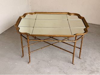 Mirror-top Fancy Cocktail Table