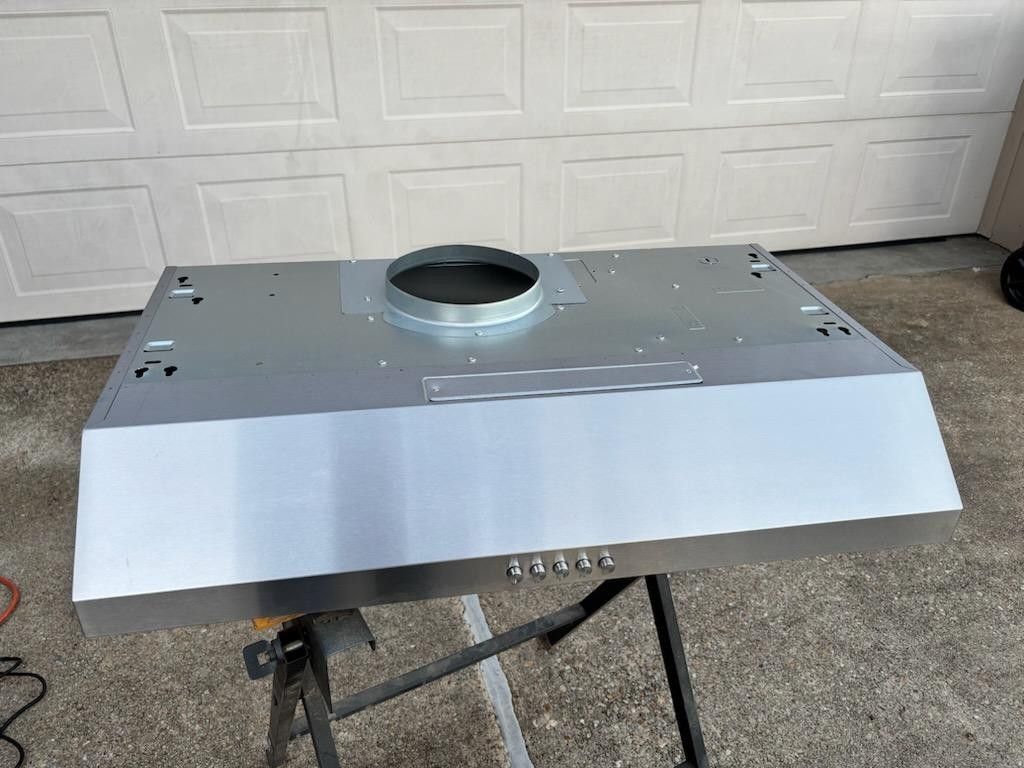 Visaani 30in Range Hood with Light And Exhaust Fan