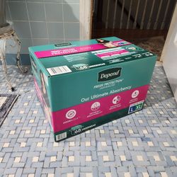 "Depend " Adolts Underwear Protection Size #XL One Box Brand New For Only $15