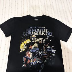 STAR WARS REPUBLIC COMMANDO TEE MEDIUM