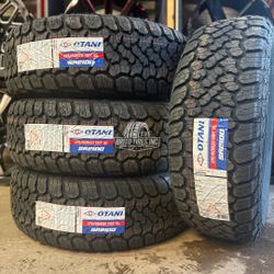 275/60R20 - ALL TERRAIN AT - NEW TIRE SET - OFF ROAD - BLACK FRIDAY DEAL
