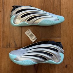 Adidas Harden 9 Metallic Silver Black Aqua Basketball Men’s Size’s 9.5 & 10.5 JS1028
