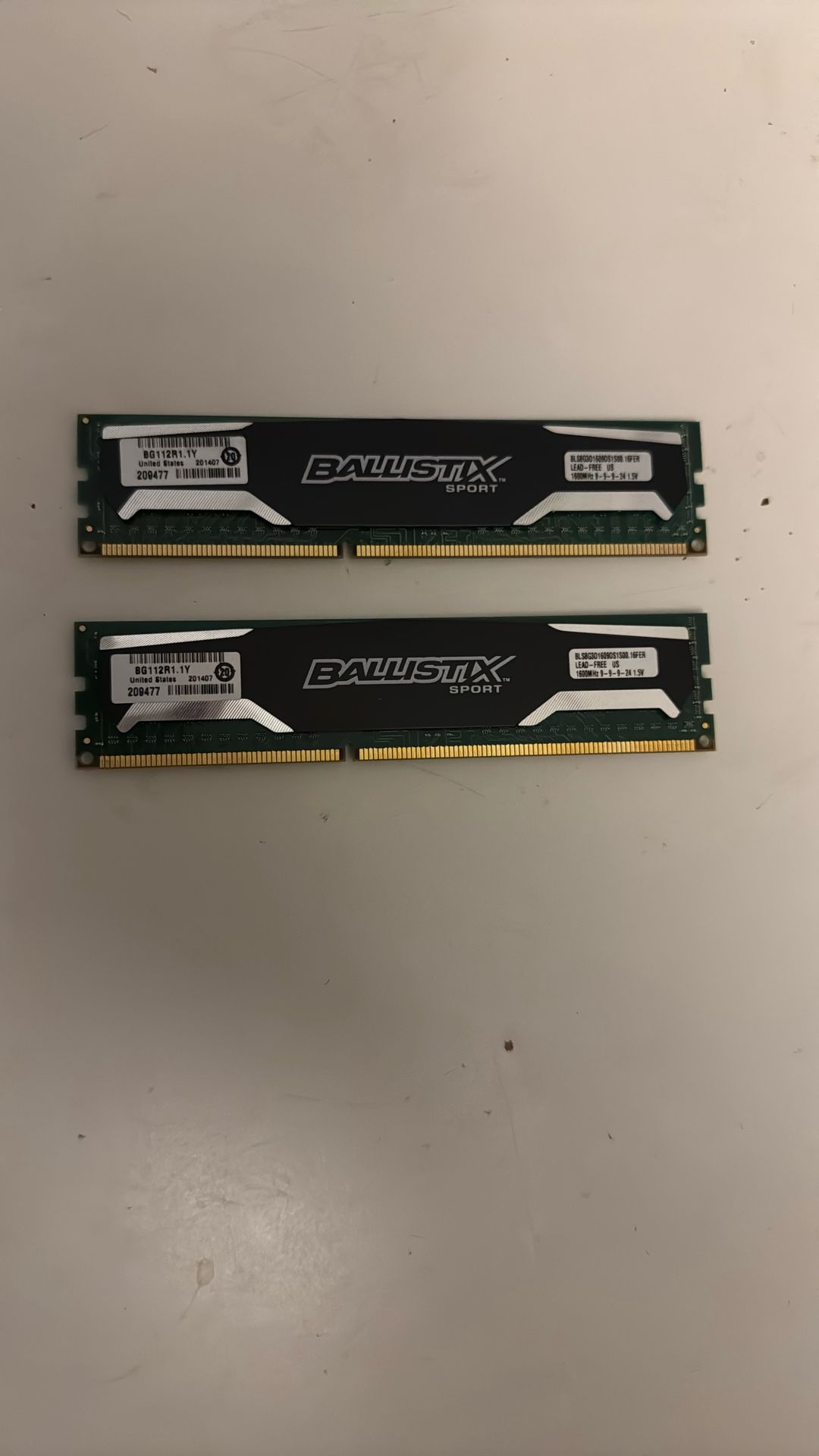 Ballistix 16GB Kit DDR4