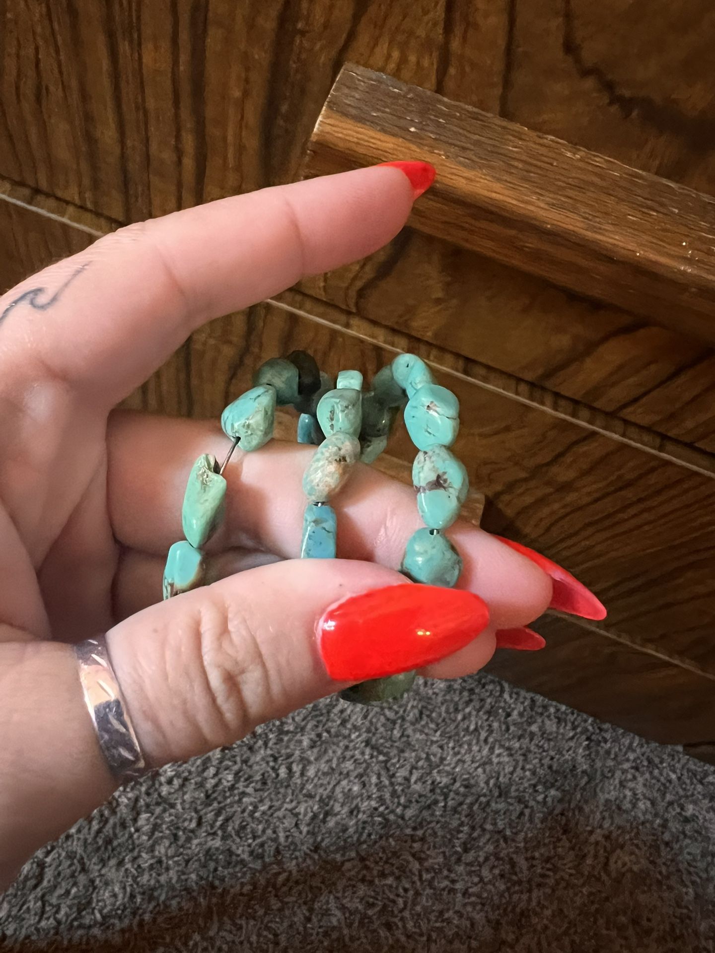 TURQUOISE WRAP BRACELET ;; $10 IN 33312