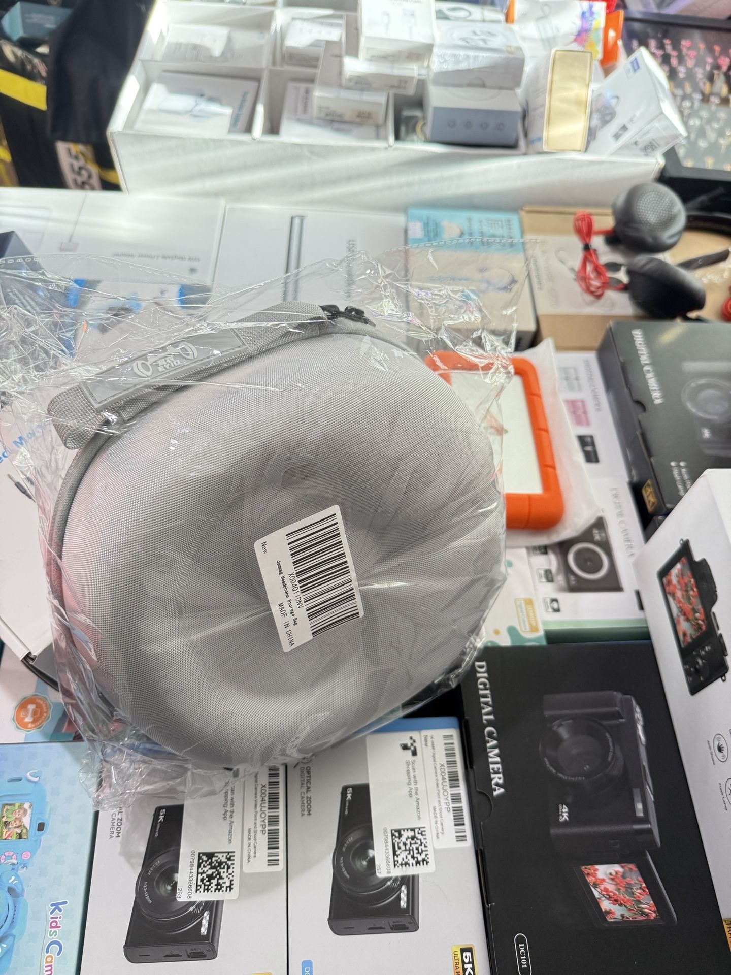 Brand New Brand Jomwag high quality Hard Organizer Portable Carry Travel Case for AirPods Max, for Sony & Audio-Technica Headphones – Shockproof, Wate