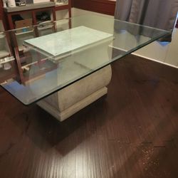 Beveled Glass Table And Chairs