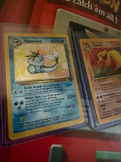 Vaporeon & Flareon Jungle Set Pokémon Cards