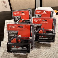 📌Milwaukee M18 18-Volt Lithium-Ion High Output Battery Pack 6.0Ah 👉 PRECIO FIRME 👉$80 each ( cada una $80 )