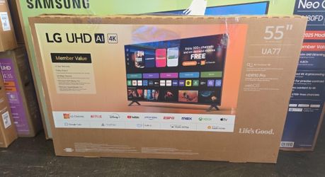 55UA77 55” Lg smart 4k led Uhd tv 