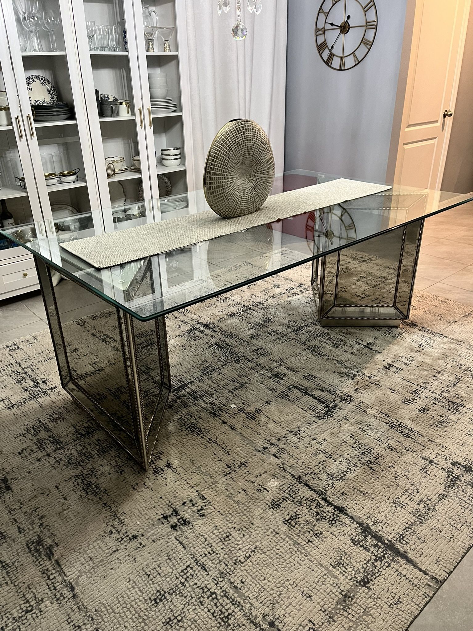 Mirrored Dining Table