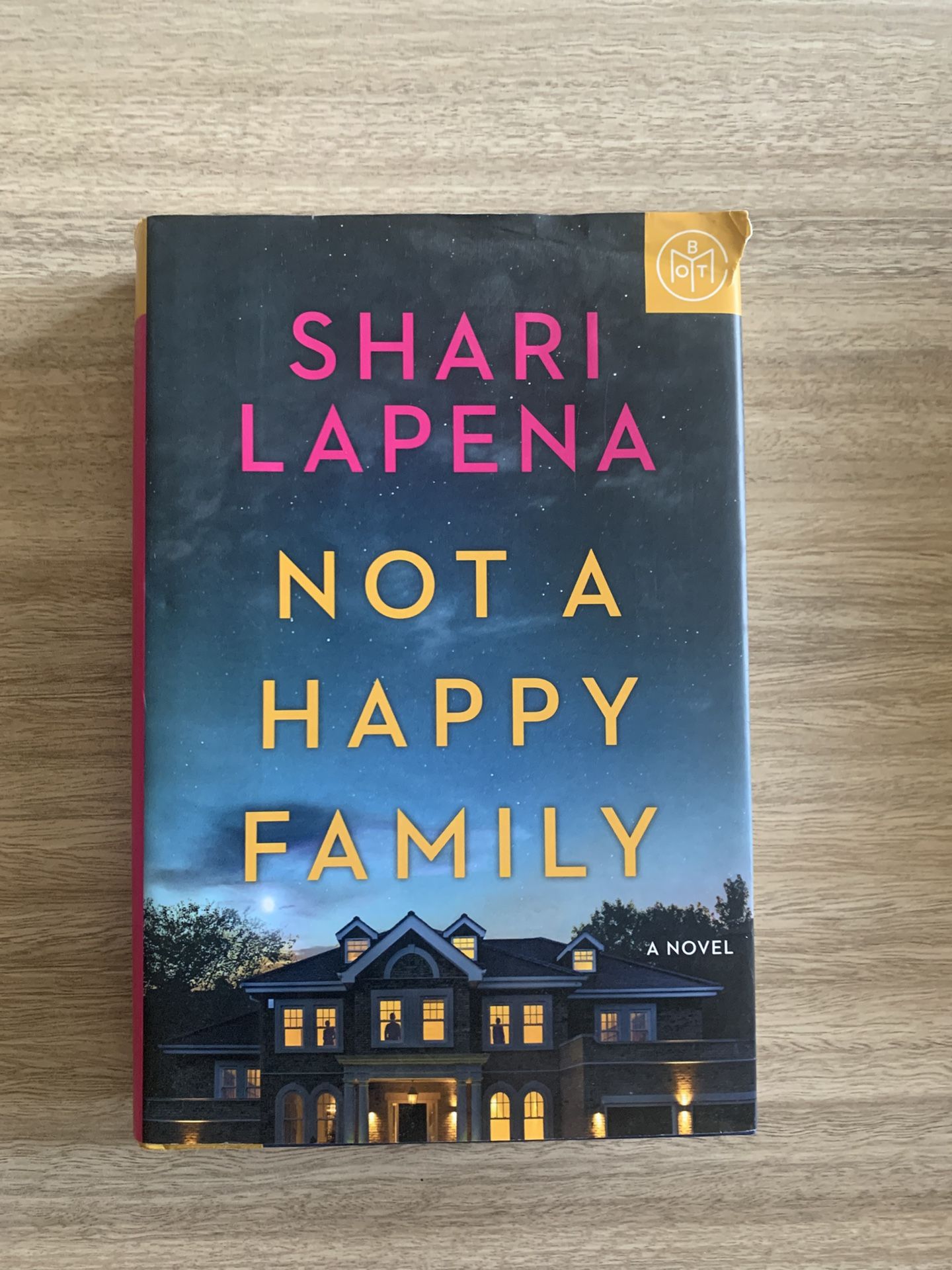Not A Happy Family A Novel Hardback Book By Shari Lapena NWT