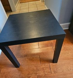 Black End Table