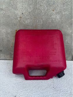 Used 5 gall gas can