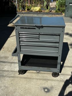 US General Rolling Tool Cart Cabinet