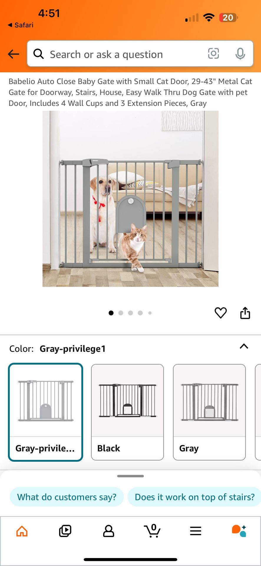 Pet gate (new) (Read ad before messaging)