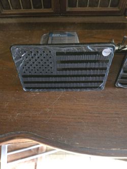 American flag trailer hitch
