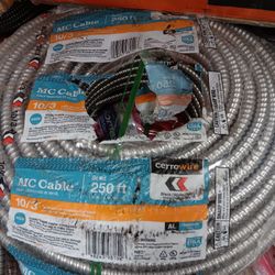 New MC Metal Clad Cable 10/3