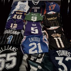 NBA JERSEYS FOR SALE  PICKUP ONLY