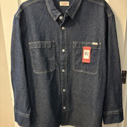 Levi Utility Shirt Jacket. (see full description)