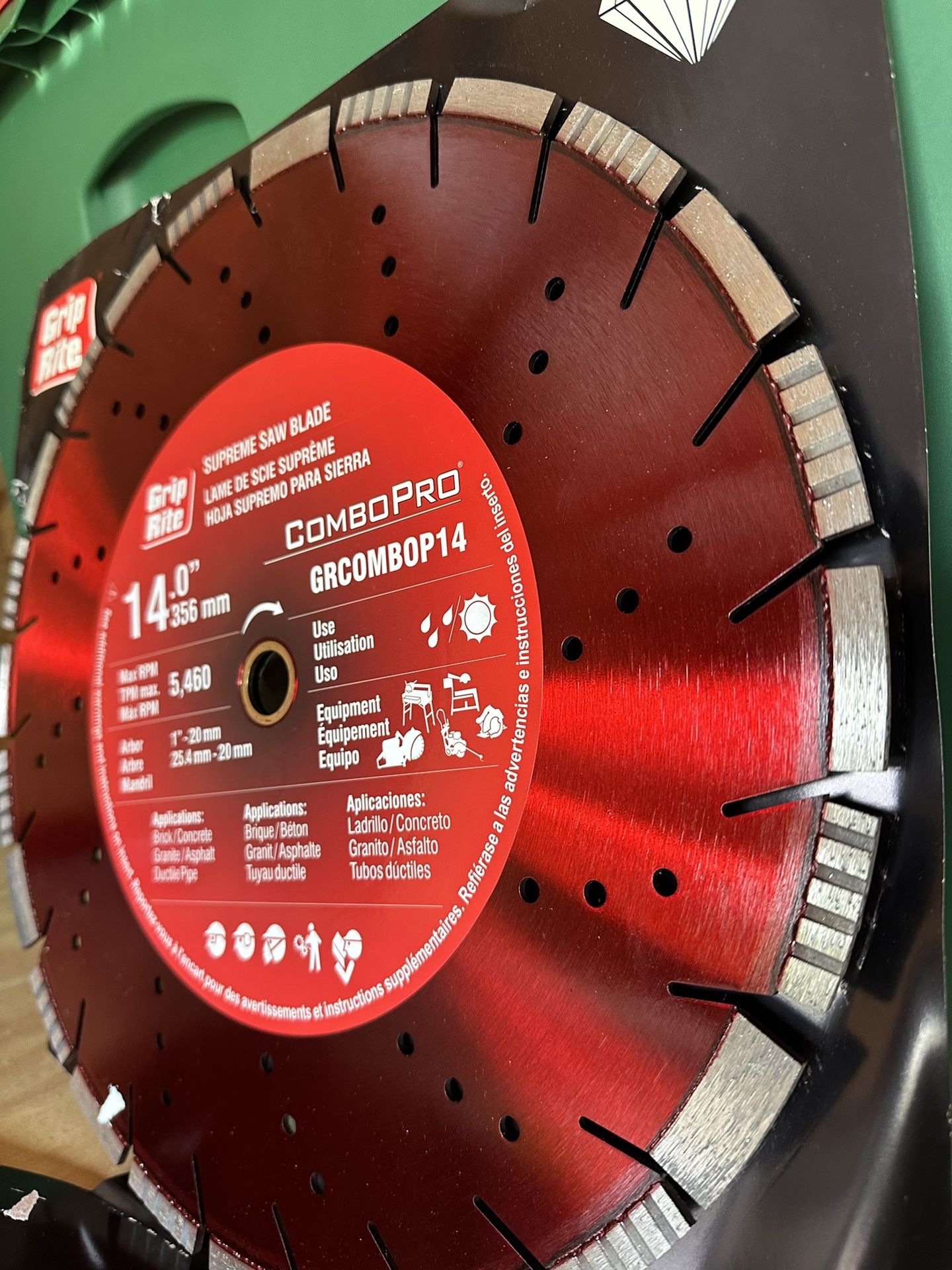 Saw Blades 14”24”36” And Sump Pump 2”