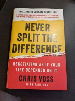 Never Split The Difference Hardcover
