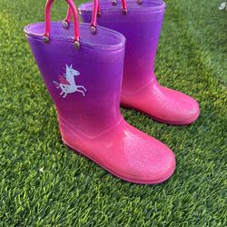 Girl rain boots size 13