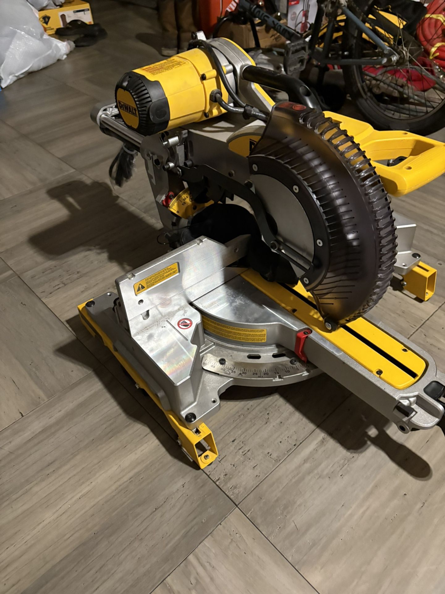 DeWALT® DWS780 12" Double Bevel Sliding Compound Miter Saw, 3800 RPM