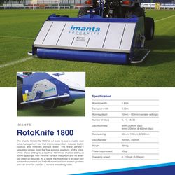 Rotoknife  Turf Aerator Attachment