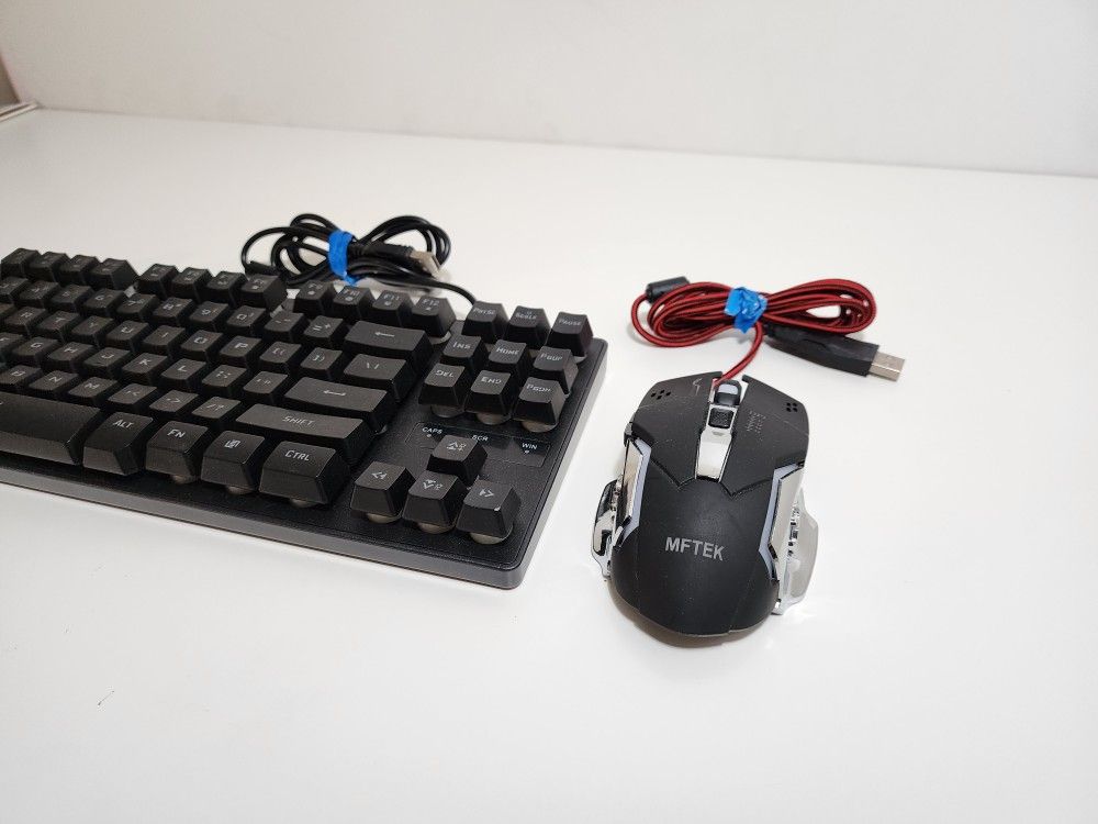 MFTEK RGB Gaming Keyboard and Mouse