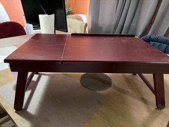 Wooden Folding Lap Desk Tray