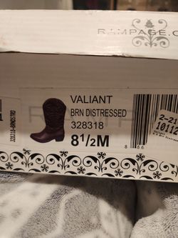 Womens brown cowboy boots