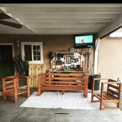 Custom made Wood Patio Furniture(made to order)