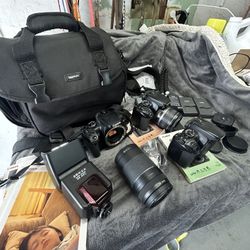 Cannon Camera Full Set 