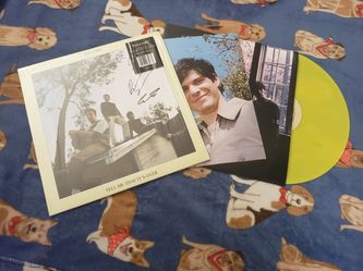 Wallows Tell Me That It’s Over Signed LP Vinyl Rough Trade Yellow Autograph