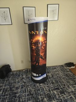 Official PS5 Saros marketing Stand