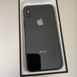 Iphone X 64GB jet Gray ANY CARRIER