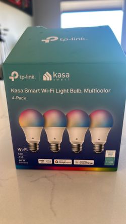 Kasa Smart Wi-Fi light Bulb 4-Pack