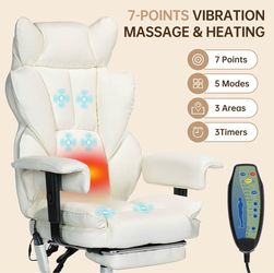 (NEW) Massage/Heat Office Chair