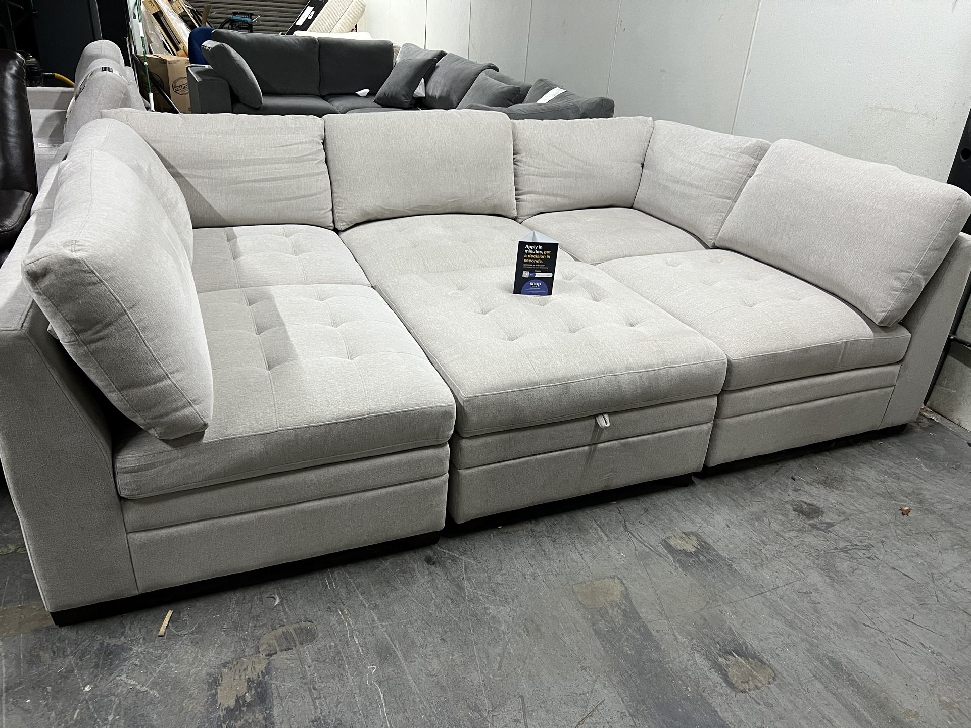 SECTIONAL COUCH SOFA 