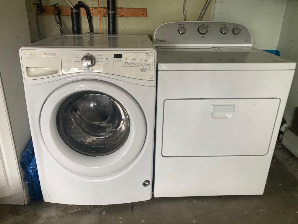 Whirlpool Gas Dryer & Washer