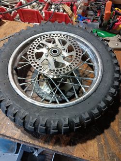 Mx500 MX650 razor rear wheel. $65 with core or $85 (bring me your old wheel). Hang on to your axle for this one. 23 Mile and car in Macomb Township