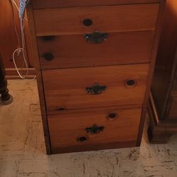 3 Drawer Wooden Furniture