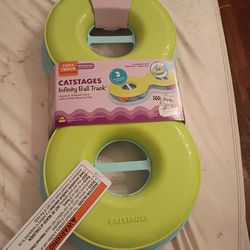 Brand new Infinity Ball Track for Cats with Two Balls, Including One Light-Up Ball, Fig... Firm price $10 bucks pick up only 865 Ellsworth avenue righ