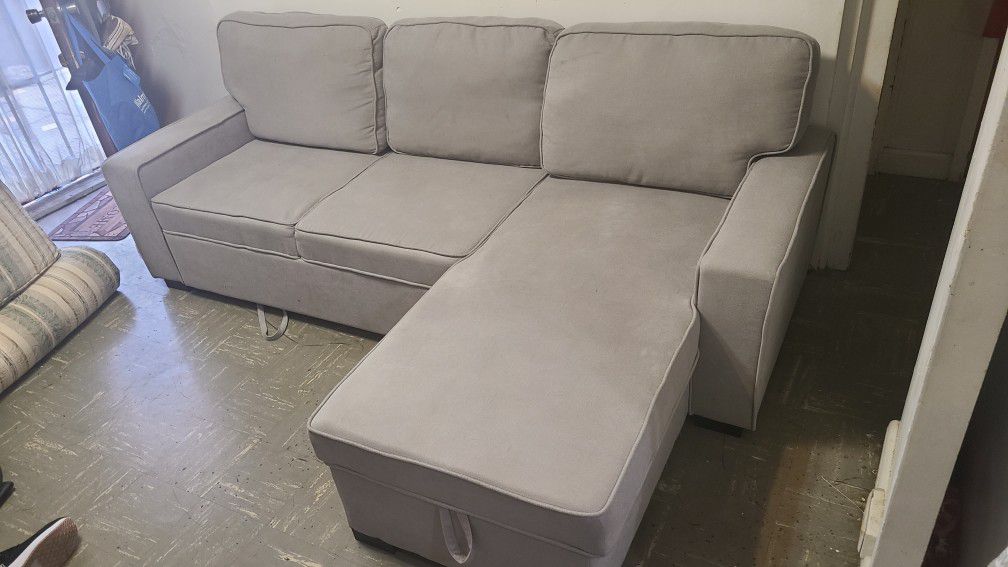 Small 2 Piece Sectional Sofa / Couch $850 Retail Value