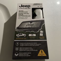 Jeep Wrangler Auto Windshield Sun Shade