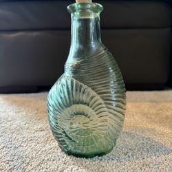 Glass Bottle - Shell Design